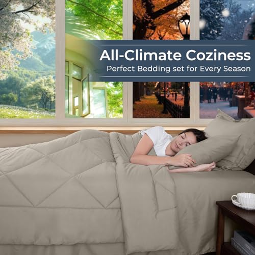 7 Piece California King Comforter Set