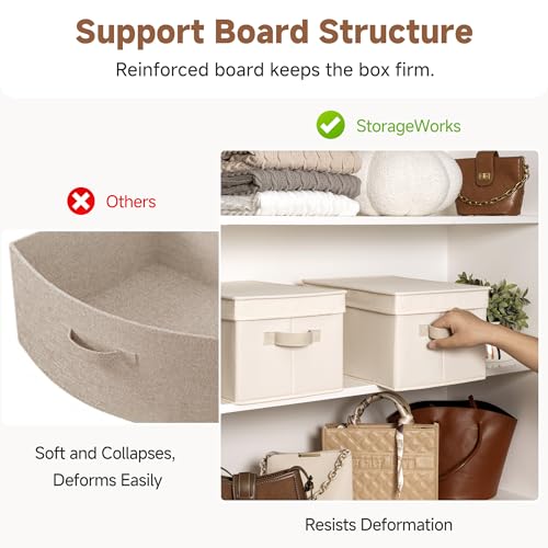 Storage Bins with Lids (3 Count)