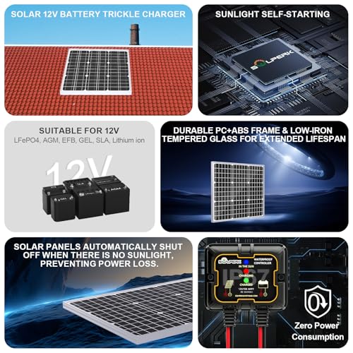 Solar Panel Kit 50W 12V