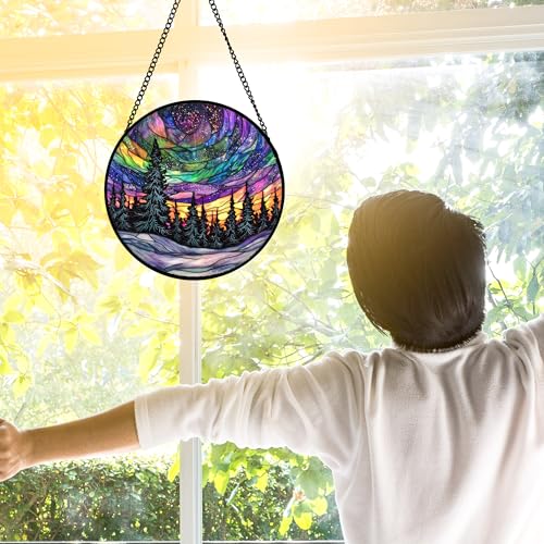 Stained Glass Window Hanging