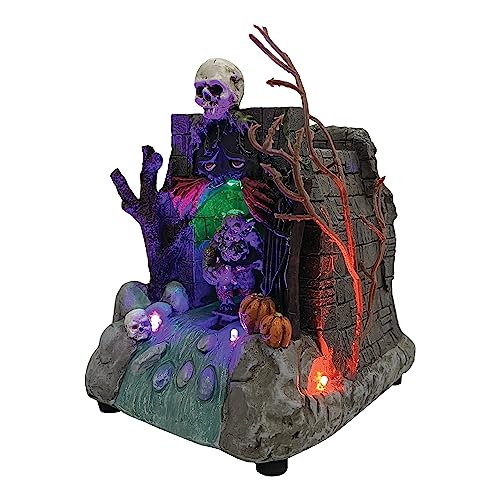 Animated Drainpipe Ghoul Halloween Figurine