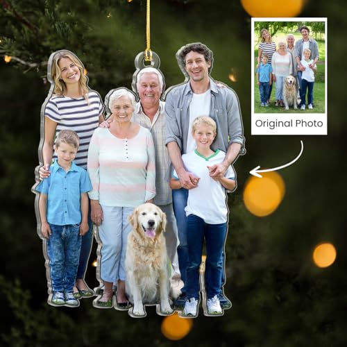 Personalized Custom Photo Acrylic Ornament