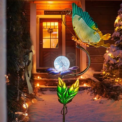 Solar Butterfly Garden Lights