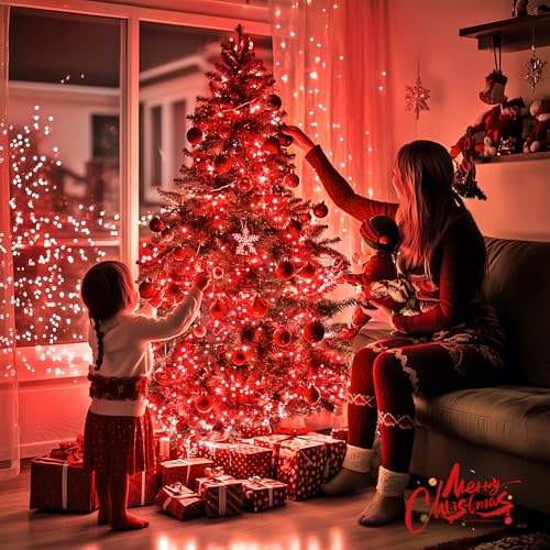 400 LED Red Christmas Lights (132 Foot)