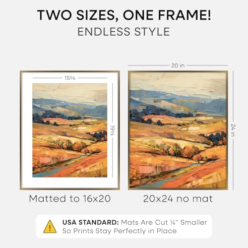 20x24 Bronze Picture Frame (4 Count)
