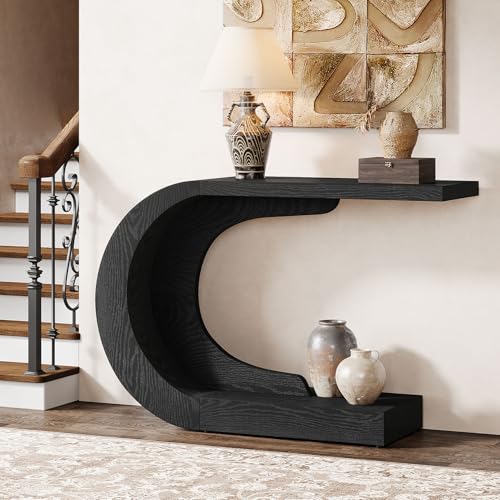 43.3" Mid Century Modern Console Table for Entryway