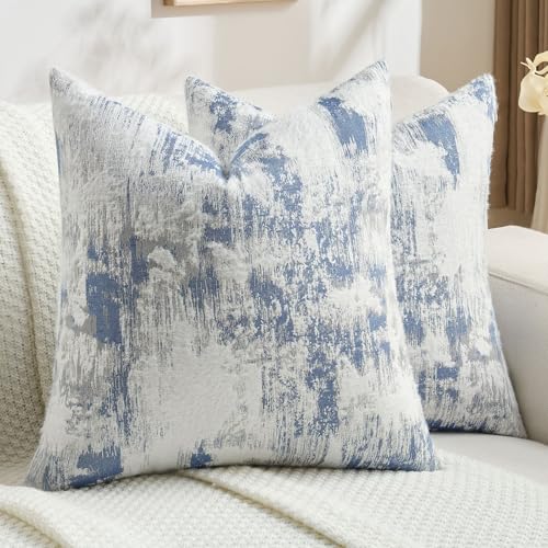 Pack of 2 Faux Cashmere Throw Pillow Covers 24x24 Inch (2 Count)