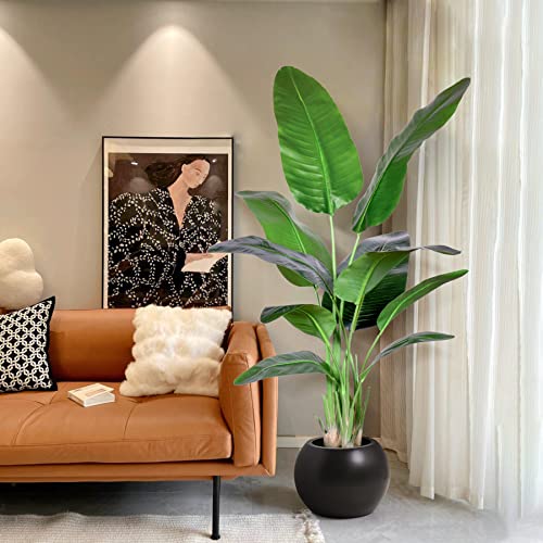 2Packs 5FT Artificial Bird of Paradise Plant (2 Count)