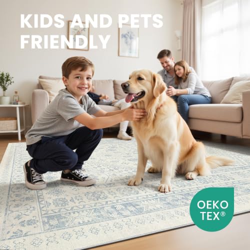 6x9 Area Rugs for Living Room (54 Sq Ft)