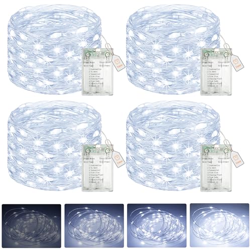 4 Pack Fairy Lights Battery Operated