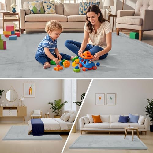 Baby Play Mat for Floor (64.5 Sq Ft)