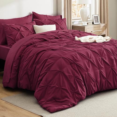 7 Piece California King Comforter Set & Sheets