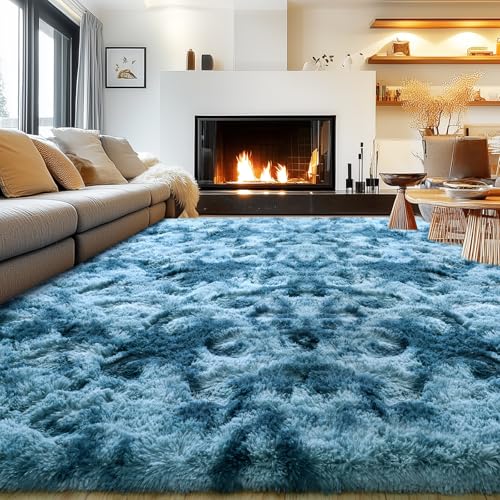 Fluffy Rug for Living Room Bedroom