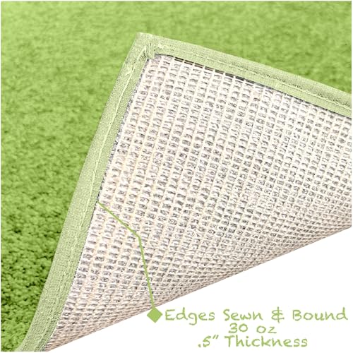 Soft & Colorful 7' x 7' Kids Classroom Area Rug