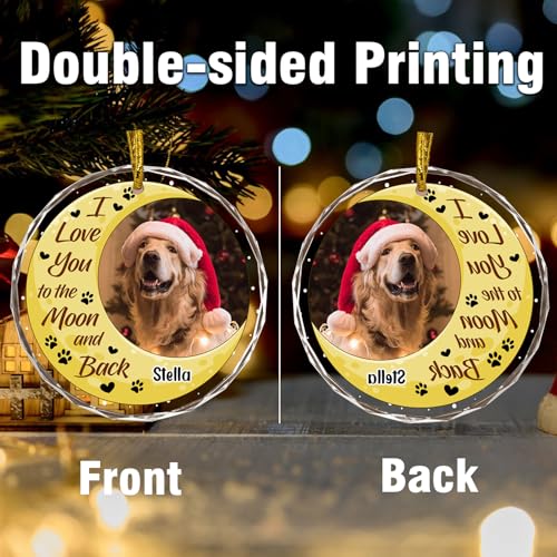 Personalized Dog Cat Ornaments Pet Photo Custom Ornaments