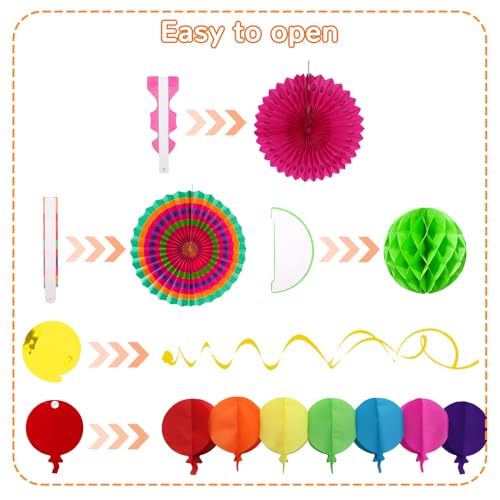 Fiesta Party Decorations (24 Count)