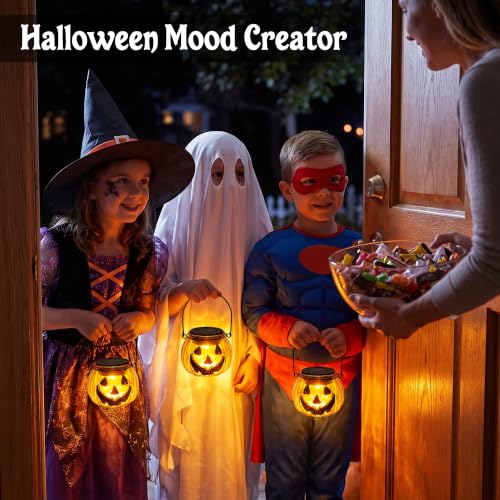 Halloween Pumpkin Solar Lantern (2 Count)