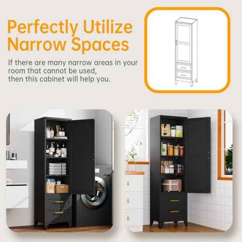 Tall Narrow Storage Cabinet