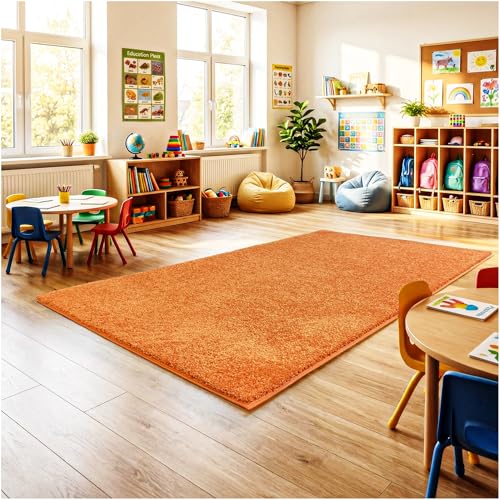 Soft & Colorful 9' x 12' Kids Classroom Area Rug