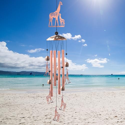 Brass Giraffe Wind Chime