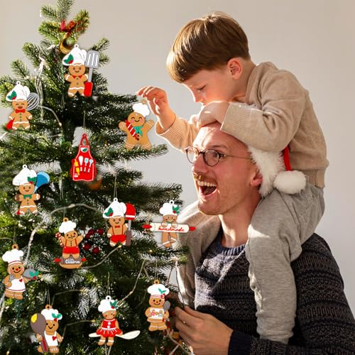 36pcs Gingerbread Christmas Decoration for Tree (36 Count)
