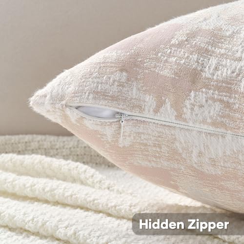 Pack of 2 Faux Cashmere Throw Pillow Covers 12x20 Inch