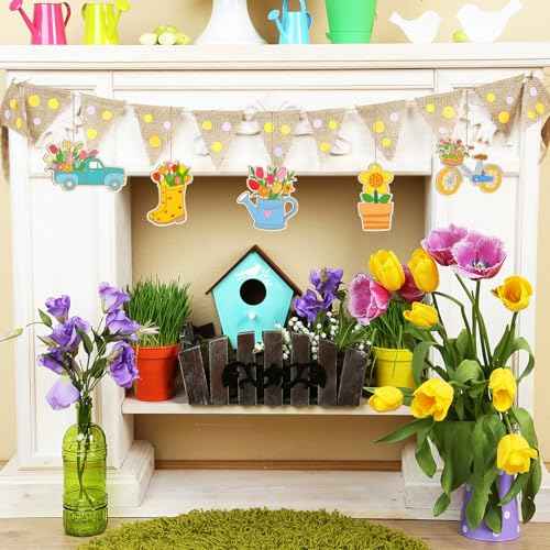 80PCS Wooden Spring Ornaments to Paint (120 Count)
