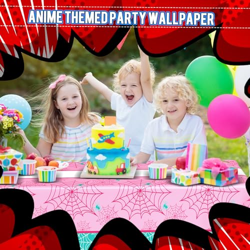 3 Pack Spider Tablecloth Birthday Party (3 Count)