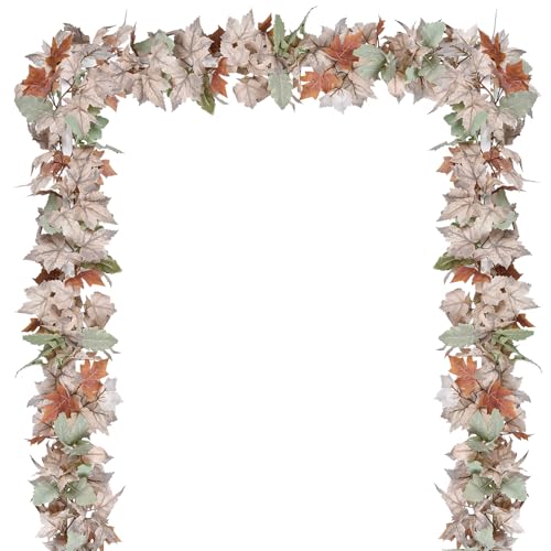 2 Pack Fall Maple Garland