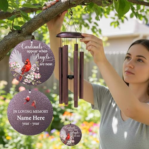 Memorial Wind Chimes for Loss of Loved One