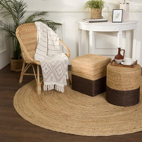 Cube Pouf Foot Stool Ottoman