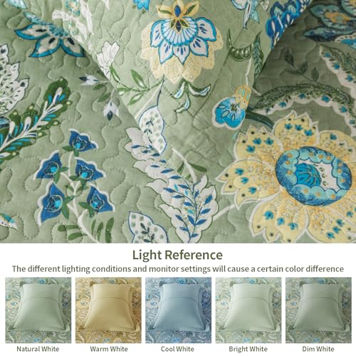 Farmhouse Queen Quilt Bedding Set