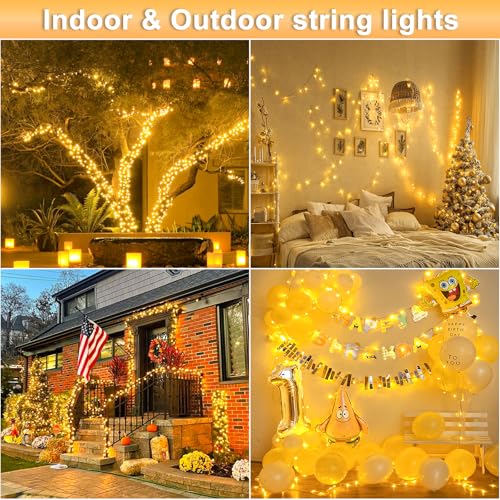 40FT 120 LED Outdoor String Lights