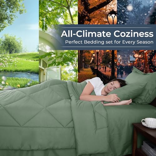 7 Piece Queen Comforter Set