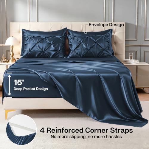 Satin King Size Comforter Set