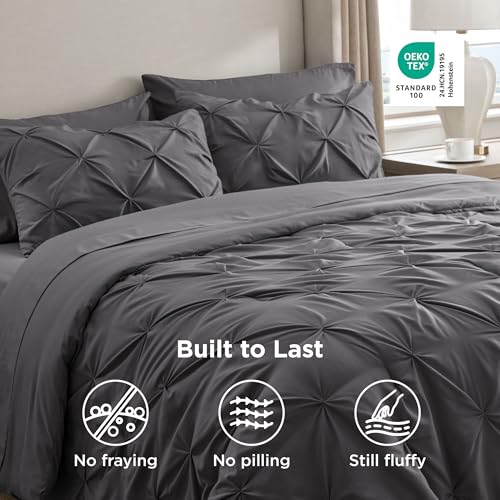 7 Piece Queen Comforter Set & Sheet Set