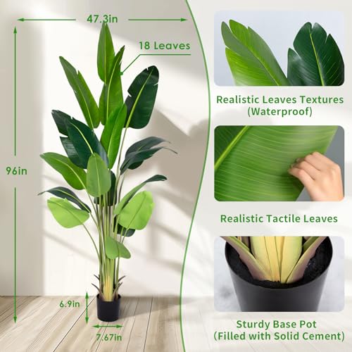 Artificial Bird of Paradise Plant (2 Count)