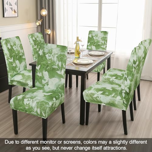 Pattern Chair Covers for Dining Room Set of 6