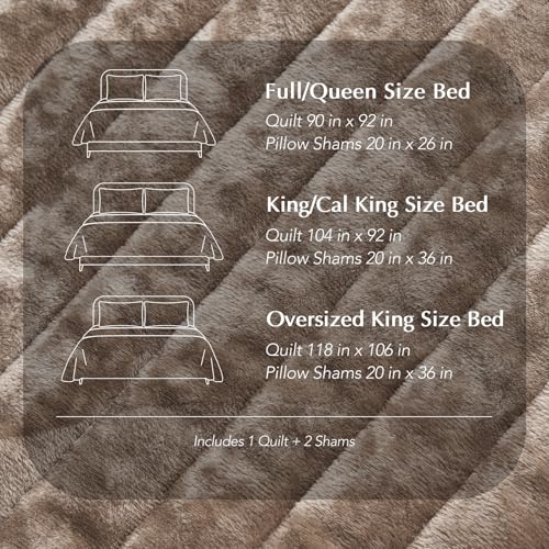 Oversized Velvet Quilt Set