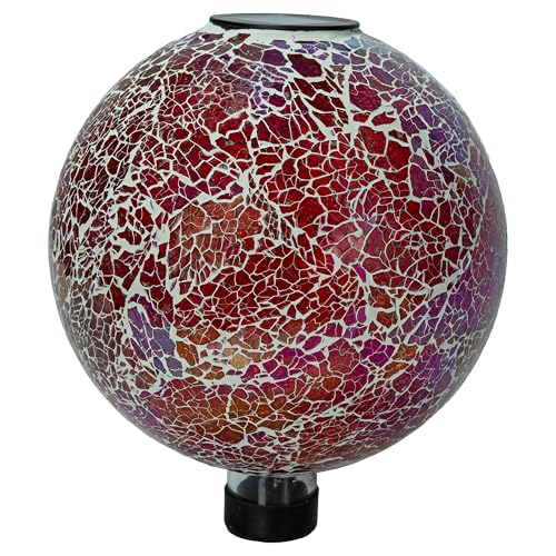 Sunnydaze Solar Gazing Ball for Garden