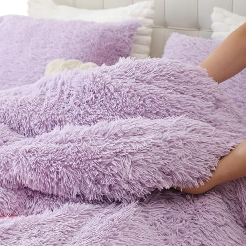 Fluffy King Size Comforter Set