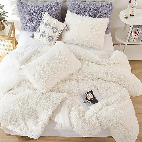 Fluffy Full Size Comforter Set
