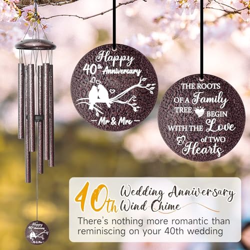 Anniversary Wind Chimes Gifts for Men Women