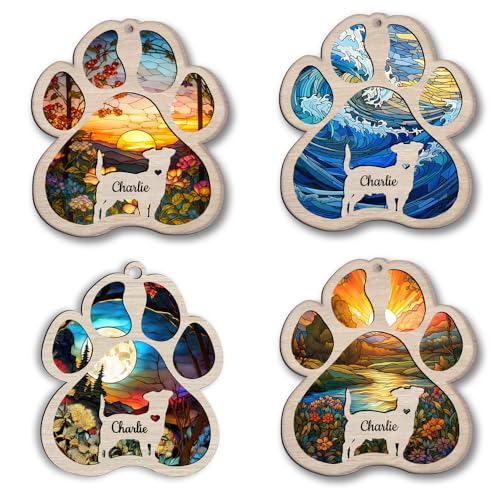 Personalized Yorkipoo Suncatcher Dog Memorial Gifts