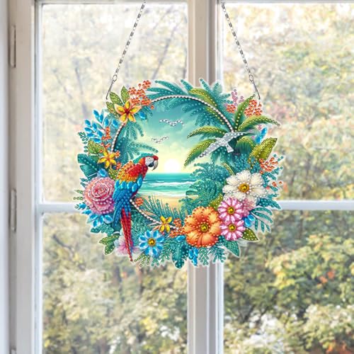 Flowers Hummingbird Diamond Art Kits