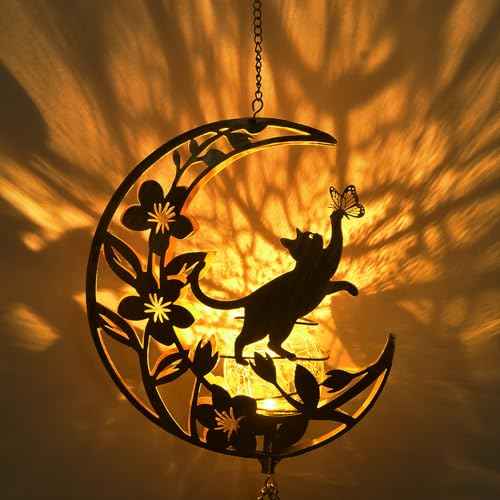 Solar Moon Cat Decorative Light Gift