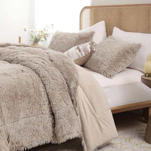 Fluffy King Size Comforter Set