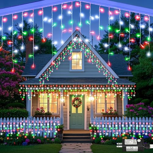 66ft Red White and Green Christmas Lights