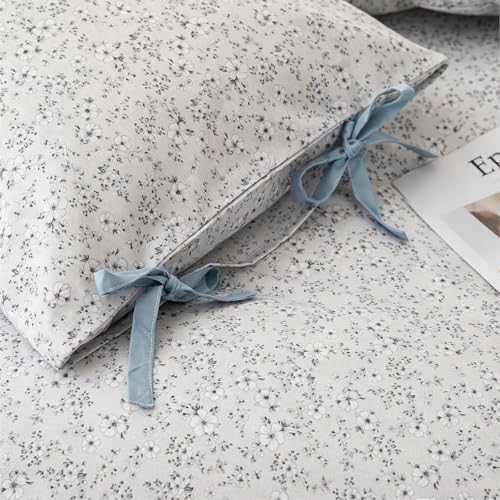 Vintage Cottagecore Comforter Botanial Flowers King Comforter Set