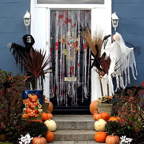 4 Pcs Halloween Door Curtain